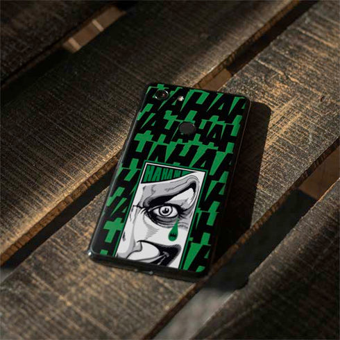 DC Comics The Joker Teardrop Card Google Pixel 3 XL Skin